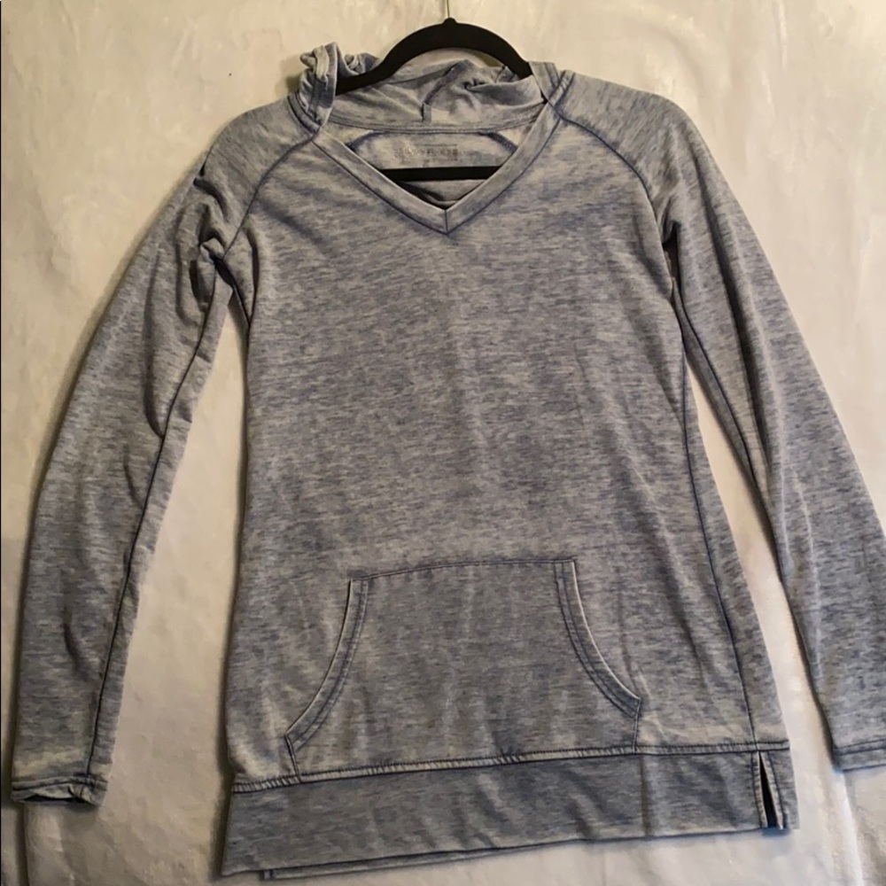 Long sleeve shirt w/ hood